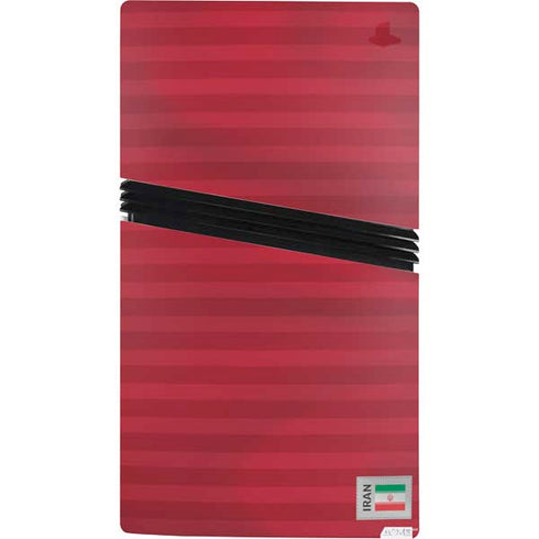 Iran Soccer Flag PS5 Pro Console Skin