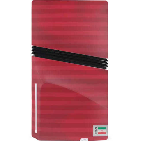 Iran Soccer Flag PS5 Pro Disk Console Skin