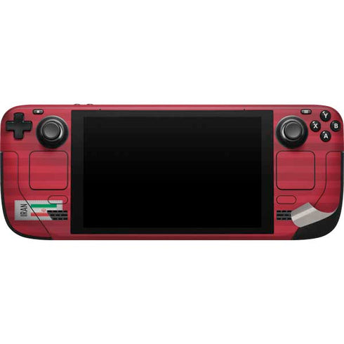 Iran Soccer Flag Steam Deck Handheld Gaming Computer Skin