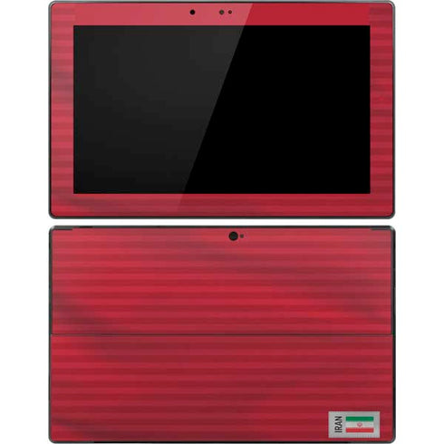 Iran Soccer Flag Surface Pro Tablet Skin
