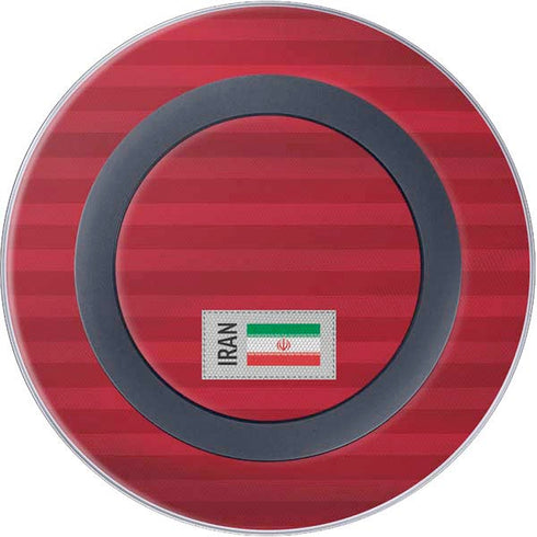 Iran Soccer Flag Wireless Charger Skin
