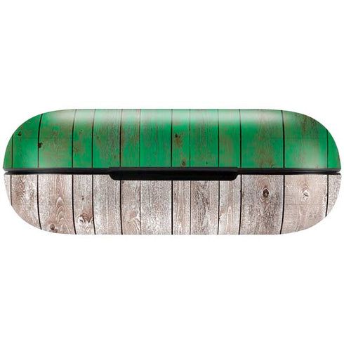 Ireland Flag Dark Wood Amazon Echo Buds Skin