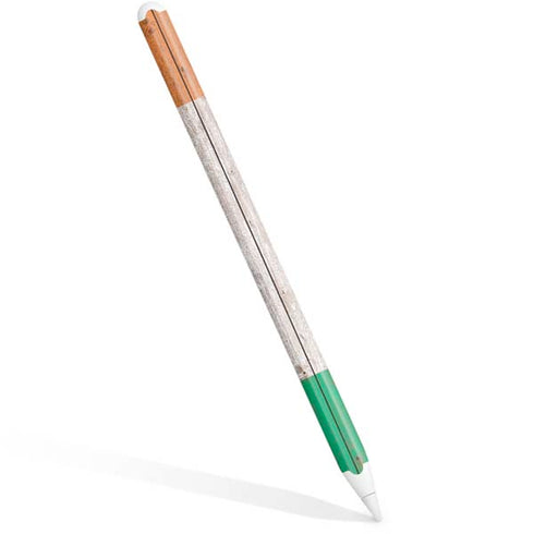 Ireland Flag Dark Wood Apple Pencil (2nd Gen 2019) Skin
