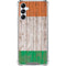 Ireland Flag Dark Wood Gabb Phone 4 Clear Case