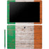 Ireland Flag Dark Wood Galaxy Book 12in Skin