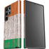 Ireland Flag Dark Wood Galaxy S23 Ultra Pro Case