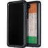 Ireland Flag Dark Wood Galaxy S24 Plus Waterproof Case