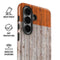 Ireland Flag Dark Wood Galaxy S26 Impact Case