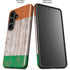 Ireland Flag Dark Wood Galaxy S26 Impact Case