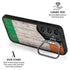 Ireland Flag Dark Wood Galaxy S26 Kickstand Case
