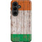 Ireland Flag Dark Wood Galaxy S26 Plus Impact Case