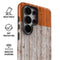 Ireland Flag Dark Wood Galaxy S26 Ultra Impact Case