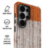Ireland Flag Dark Wood Galaxy S26 Ultra Impact Case