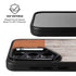 Ireland Flag Dark Wood Galaxy S26 Ultra Kickstand Case
