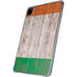 Ireland Flag Dark Wood iPad Pro 11in (2024) Clear Case
