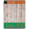 Ireland Flag Dark Wood iPad Cases
