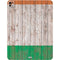 Ireland Flag Dark Wood iPad Pro 13in M4 (2024) Skin