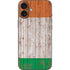 Ireland Flag Dark Wood iPhone 16 Plus Skin