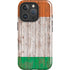 Ireland Flag Dark Wood iPhone 16 Pro Max Magsafe Impact Case