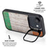 Ireland Flag Dark Wood iPhone 16e Kickstand Case