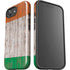 Ireland Flag Dark Wood iPhone 16e Impact Case