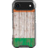 Ireland Flag Dark Wood iPhone 17 Air Clear Case