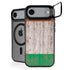 Ireland Flag Dark Wood iPhone 17 Air Kickstand Case