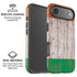 Ireland Flag Dark Wood iPhone 17 Air Magsafe Impact Case