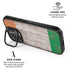 Ireland Flag Dark Wood iPhone 17 Kickstand Case