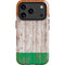 Ireland Flag Dark Wood iPhone 17 Pro Max Magsafe Impact Case