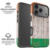 Ireland Flag Dark Wood iPhone 17 Pro Max Magsafe Impact Case