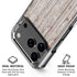 Ireland Flag Dark Wood iPhone 18 Pro Clear Case