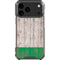 Ireland Flag Dark Wood iPhone 18 Pro Max Clear Case