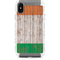 Ireland Flag Dark Wood iPhone X/XS Cargo Case