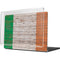Ireland Flag Dark Wood MacBook Pro 14in (2021-24) Case plus Skin