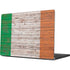Ireland Flag Dark Wood Apple MacBook Pro 14-inch Skin