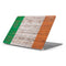 Ireland Flag Dark Wood Apple MacBook Pro 16-inch Skin