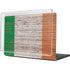 Ireland Flag Dark Wood MacBook Cases