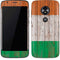 Ireland Flag Dark Wood Moto E5 Play Skin