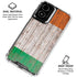 Ireland Flag Dark Wood Moto G Power 5G (2024) Clear Case