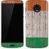 Ireland Flag Dark Wood Moto G6 Skin