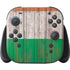 Ireland Flag Dark Wood Nintendo Skins