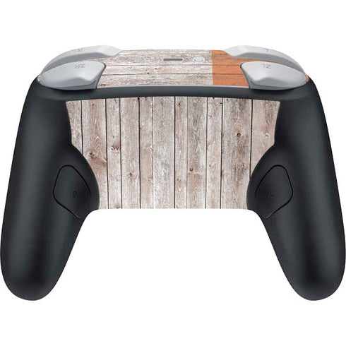 Ireland Flag Dark Wood Nintendo Switch 2 (2025) Pro Controller Skin