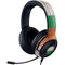 Ireland Flag Dark Wood Razer Kraken X Skin