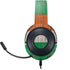 Ireland Flag Dark Wood Razer Kraken X Skin