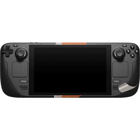Ireland Flag Dark Wood Steam Deck Handheld Gaming Computer Skin