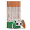Ireland Flag Dark Wood Xbox Series X Skins