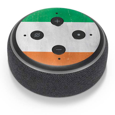 Ireland Flag Distressed Amazon Echo Dot Skin