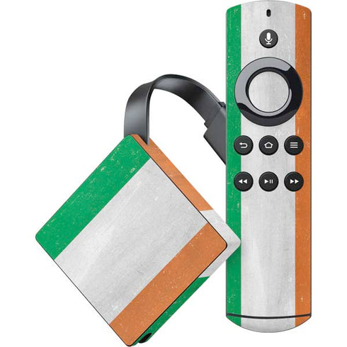 Ireland Flag Distressed Amazon Fire TV Skin