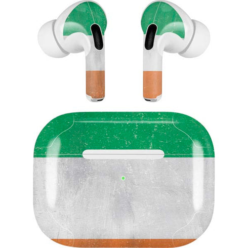 Ireland Flag Distressed AirPods Skins